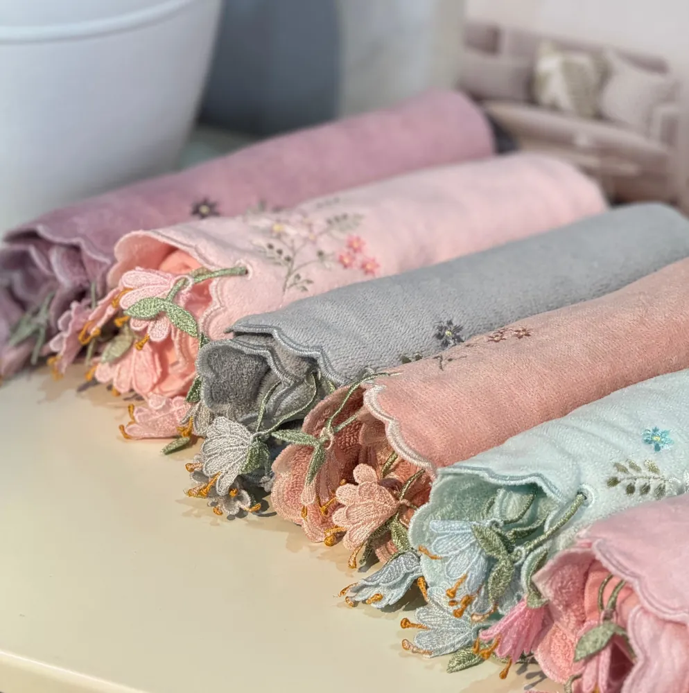 Lily Flower Towels - Image 6