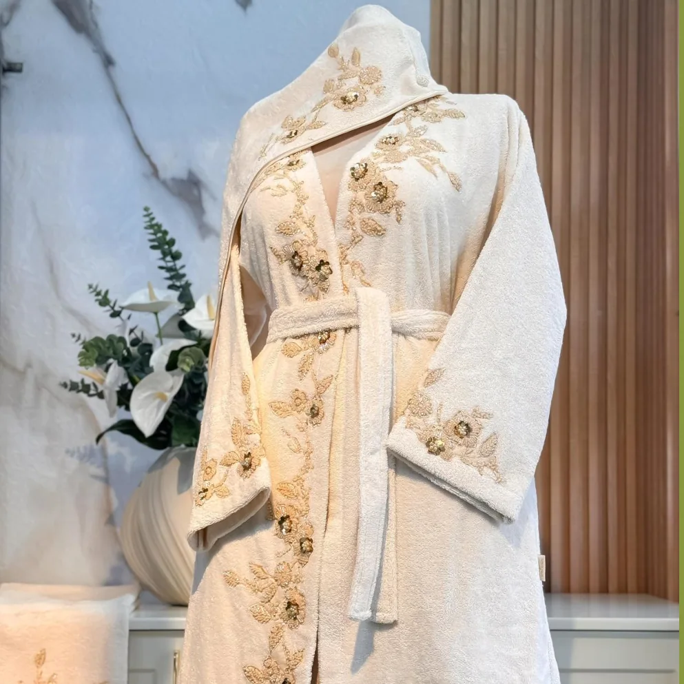 Single Bridal Bamboo Bathrobe