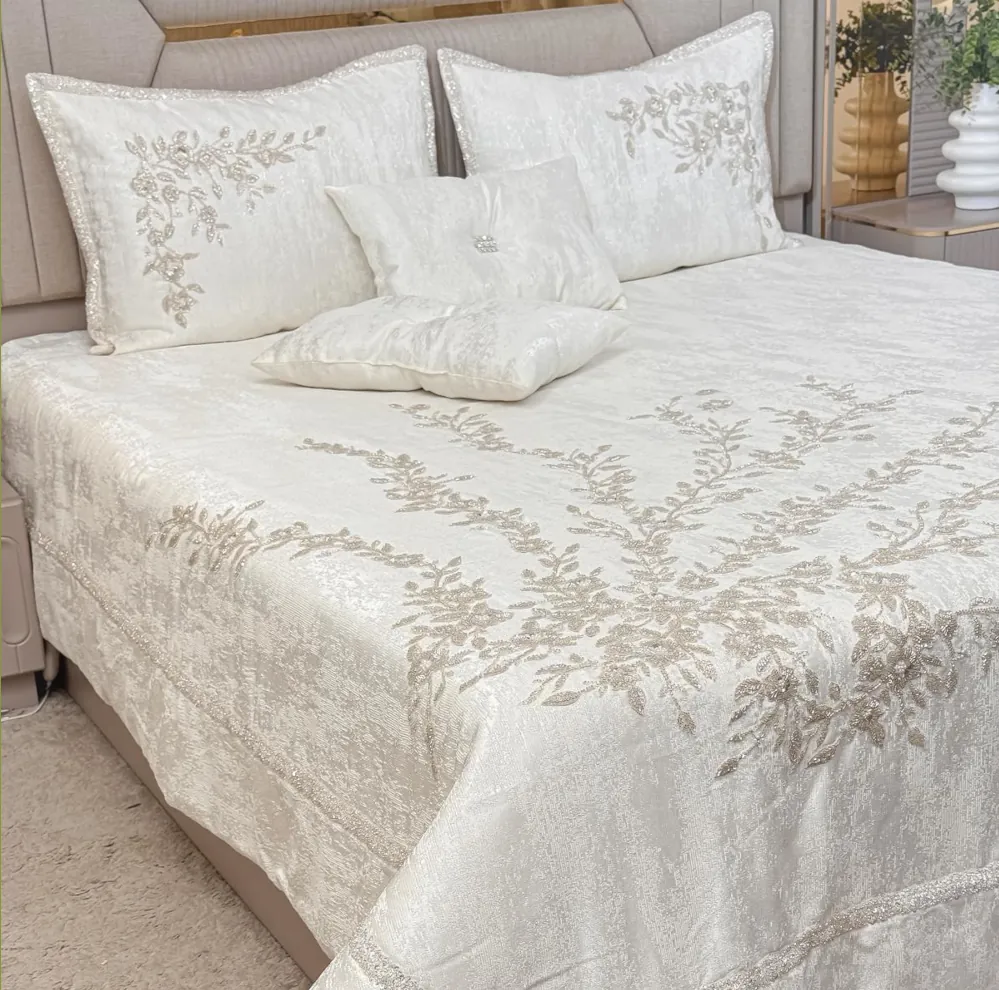 Bridal Bed Sheet Set – 8 Pieces